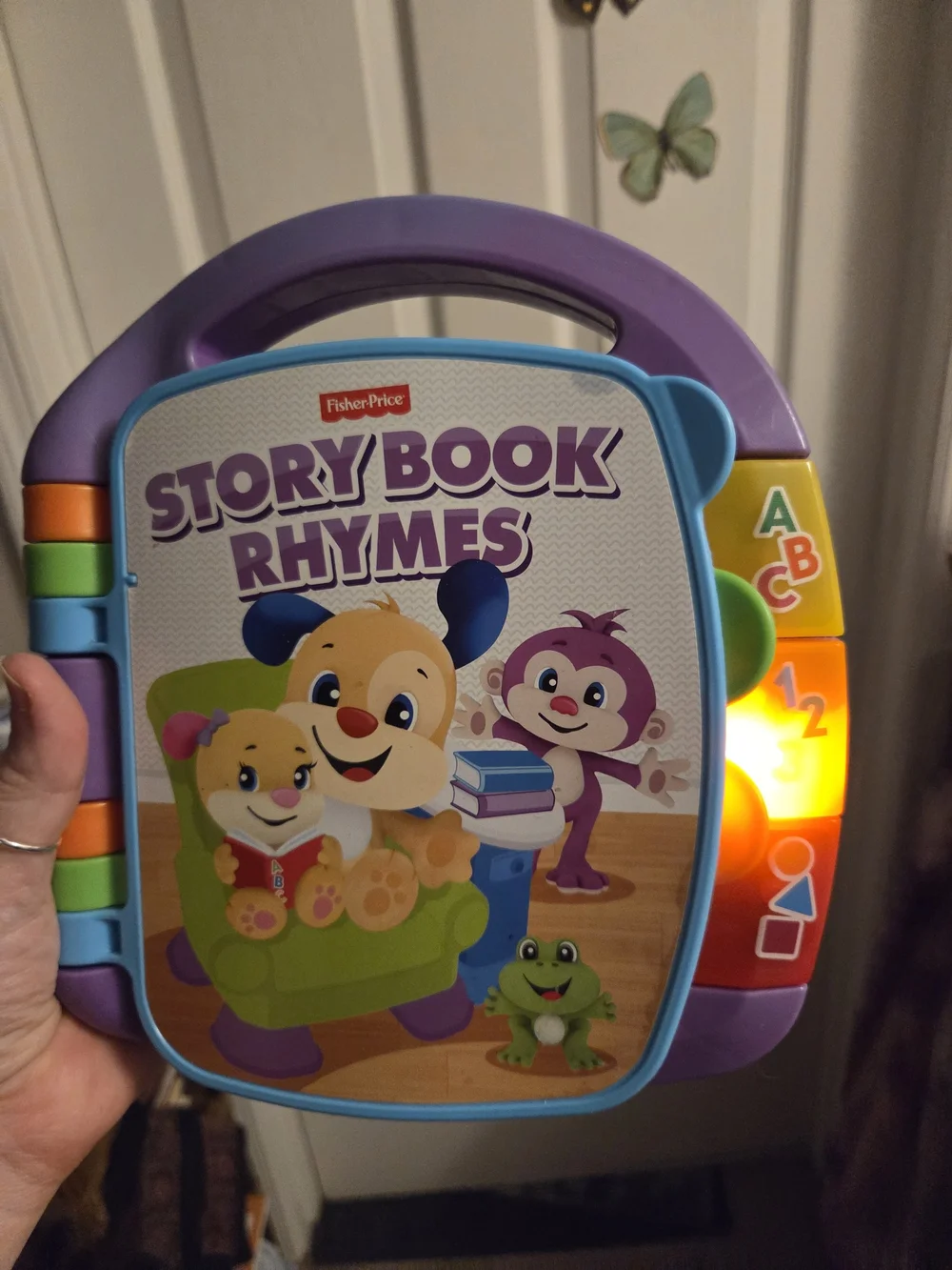 Fisher-Price Story Book Rhymes - Purple, Blue, Green, Orange